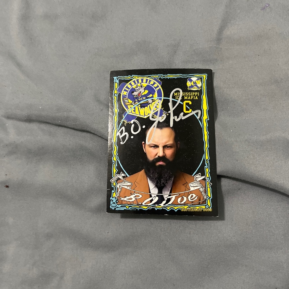B.O Joe signed